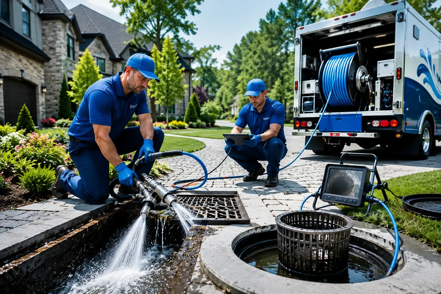 Local outdoor drain cleaning professionals in Buna, TX